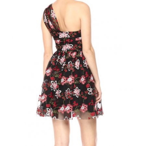 NWT, BCBGeneration Embroidered Tulle Dress - Picture 15 of 16